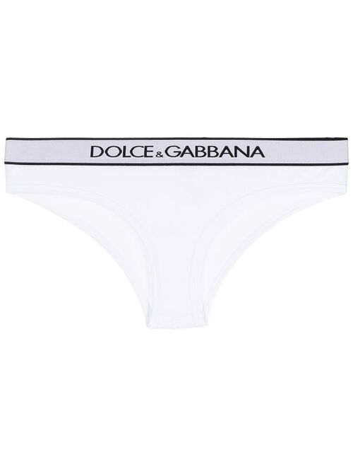 Dolce & Gabbana logo-waistband briefs