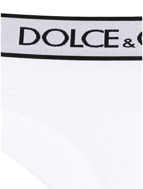 Dolce & Gabbana logo-waistband briefs