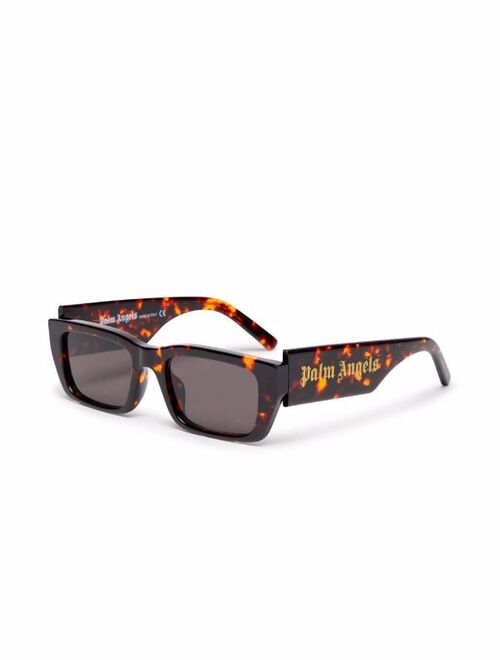 Palm Angels Palm rectangle-frame sunglasses