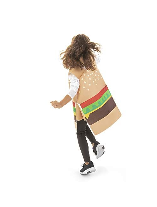 Hauntlook Kids Burger & Fries Best Friends Halloween Costumes Funny Food Suits 2-pk