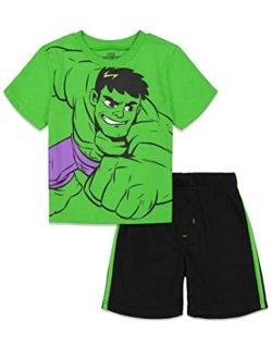 Mesh Short Sleeve Graphic T-Shirt & Short Sleeve Graphic T-Shirt Shorts Set