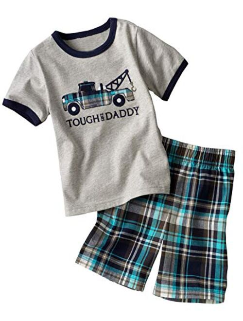 Bumeex Toddler Boys Cotton Clothing Sets Short Sleeve Tee and Shorts