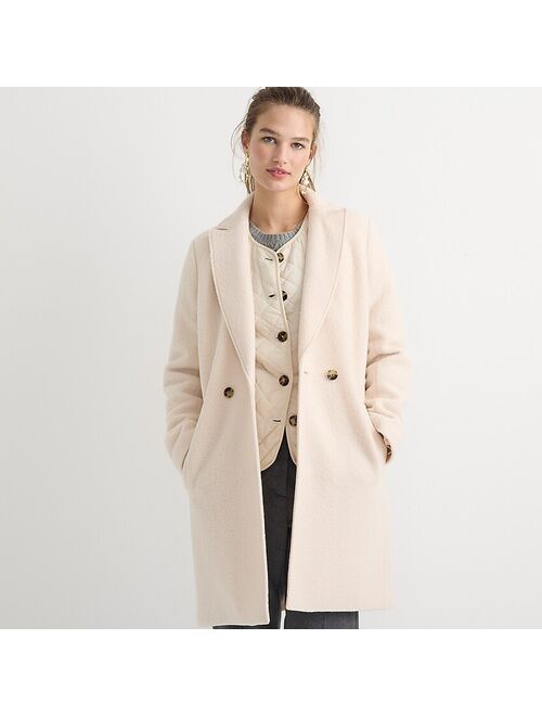 J.Crew New Daphne topcoat in Italian boiled wool