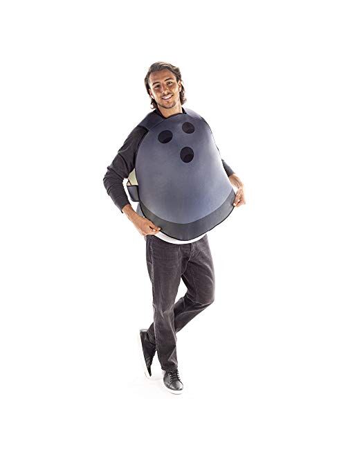 Hauntlook Bowling Ball & Pin Couples Costume - Funny Bowl Sport Halloween Outfits