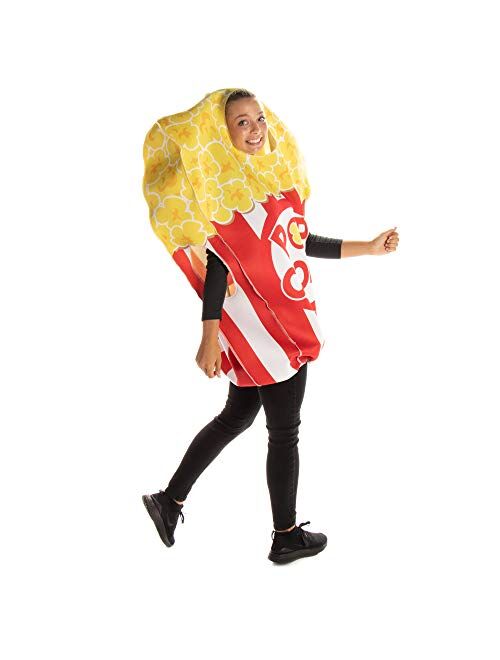 Hauntlook Popcorn & Soda Halloween Couples Costume - Movie Theater Funny Food Outfit