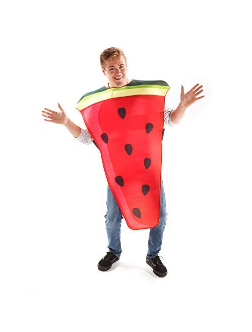 Hauntlook Strawberry & Watermelon Couples Halloween Costume - Cute Unisex Fruit Bodysuits