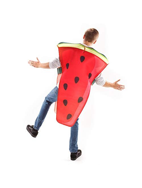 Hauntlook Strawberry & Watermelon Couples Halloween Costume - Cute Unisex Fruit Bodysuits