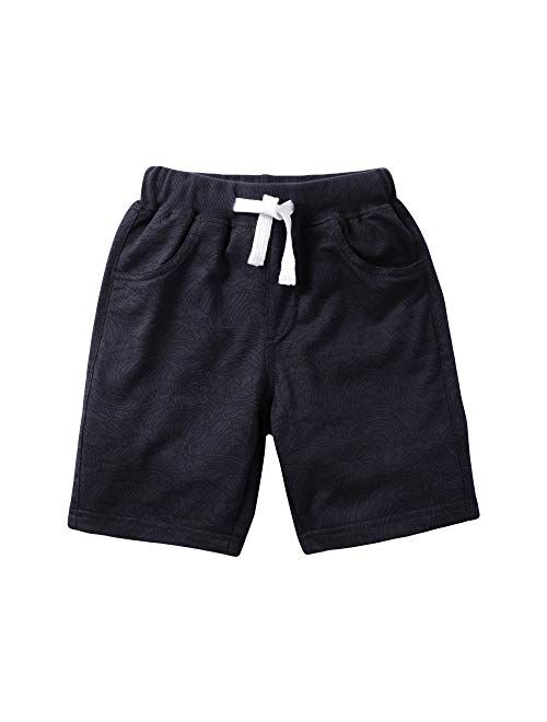 Little Bitty Toddler Boy Clothes Boys Summer Outfits Cotton Short Sleeve T-Shirt & Shorts Set 2-7Yrs