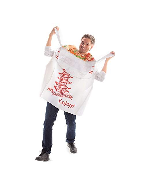 Hauntlook Chinese Takeout and Rooster Sauce Halloween Couples Costume - Funny Food Outfit