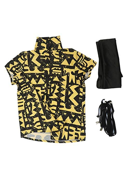 PartyCos Eleven Battle Costume for Women Eleven Shirt Halloween Cosplay Costumes Short Sleeve Shirts Tops