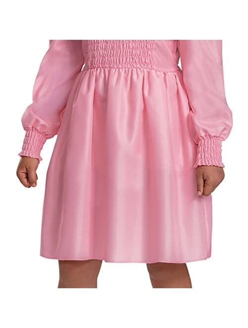 Disguise Stranger Things Tween Classic Pink Dress Eleven Costume