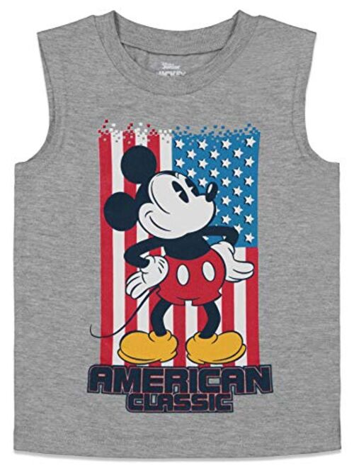 Disney Mickey Mouse Boys Tank Top and Shorts Set