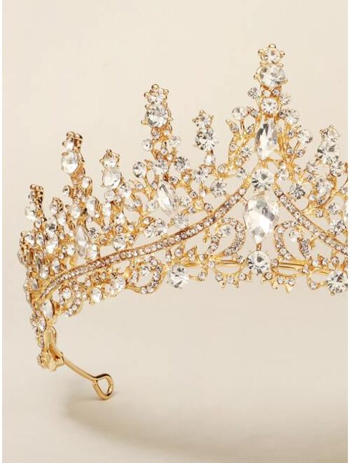 Shein Rhinestone Crown Design Headband