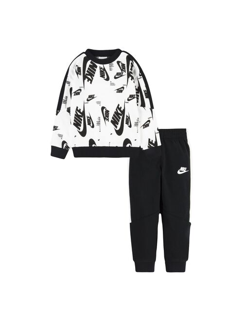 Toddler Boys Nike Sportswear Futura Crew Set