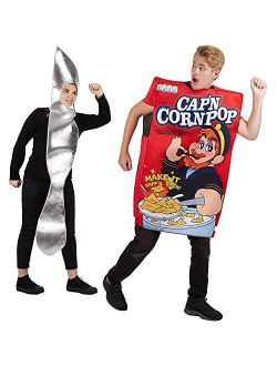 Cereal Killer Halloween Couples Costume - Funny Breakfast Food & Knife Outfits