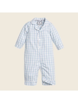 Petite Plume infants' romper in gingham