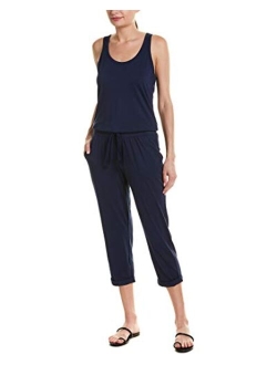 Michael Stars Women's Tank Jumpsuit with Drawstring Waist