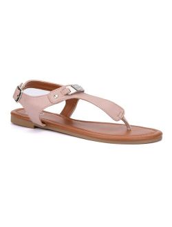 New York & Company Fiona Women's T-Strap Sandals