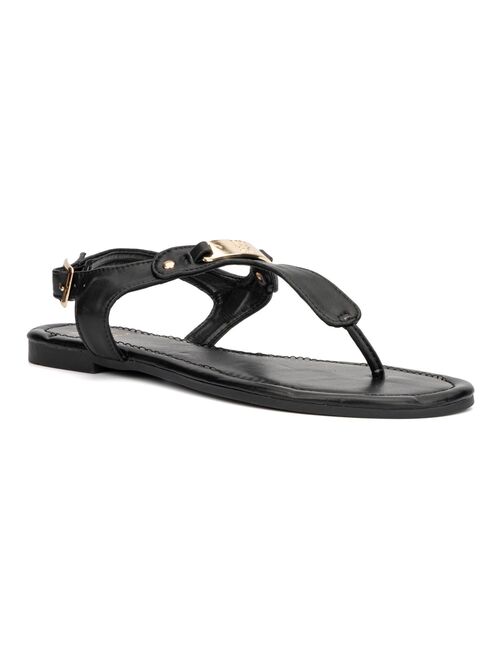 New York & Company Fiona Women's T-Strap Sandals