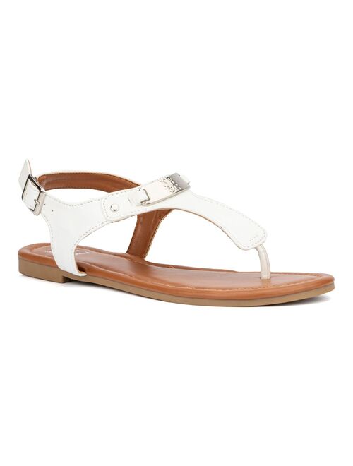 New York & Company Fiona Women's T-Strap Sandals