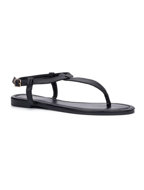 New York & Company Katie Women's T-Strap Sandals