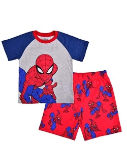 Boy's 2-Piece Spider-Man Raglan Shirt and Short Set