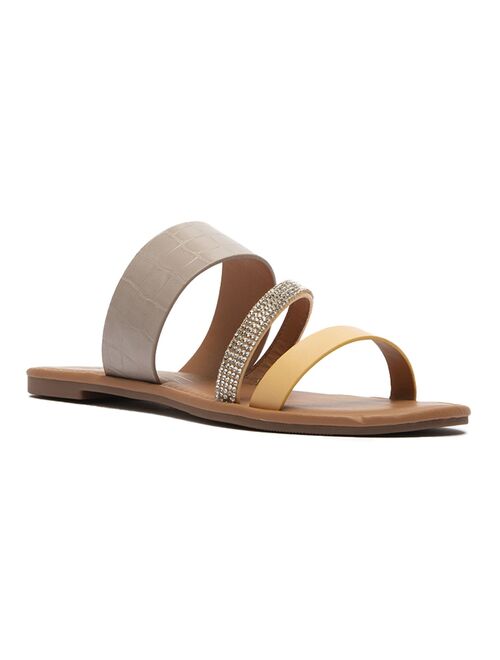 Qupid Athena Women's Slide Sandals