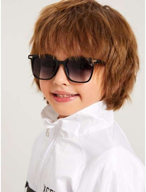 Shein Kids Rivet Decor Fashion Glasses