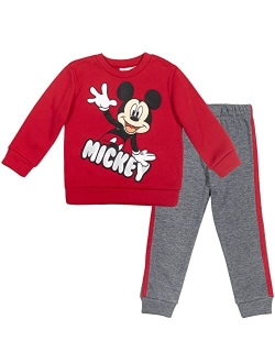 Mickey Mouse Pullover Sweatshirt and Jogger Pants Set Infant to Big Kid