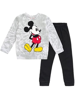 Mickey Mouse Pullover Sweatshirt and Jogger Pants Set Infant to Big Kid