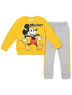 Mickey Mouse Pullover Sweatshirt and Jogger Pants Set Infant to Big Kid