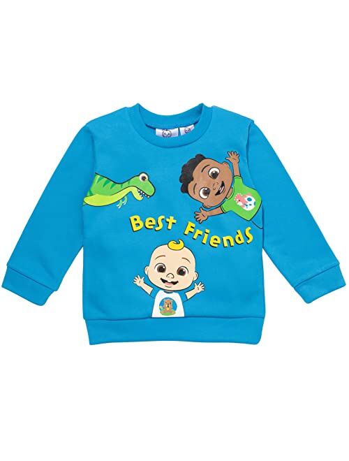 CoComelon Cody JJ Fleece Pullover Sweatshirt and Jogger Pants Set Infant to Toddler