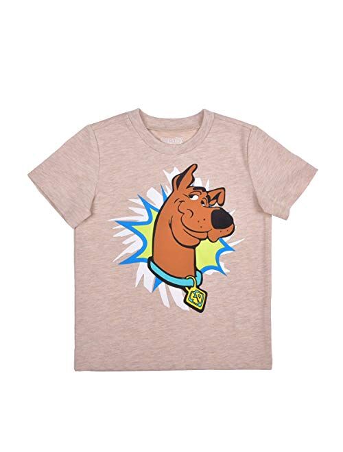 Scooby-Doo Warner Bros Scooby Doo Boy's 2-Piece Scooby Snack Shirt and Short Set