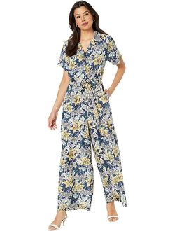 America & Beyond Cheerful Cheetah Jumpsuit