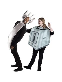 Fork and Toaster Halloween Couples Costume - Funny Dark Humor Themed Joke