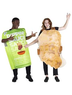 Chicken Nugget with Dipping Sauce Couples Halloween Costume - Cute Food Outfits
