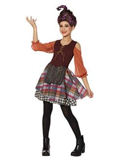 Spirit Halloween Tween Mary Sanderson Dress Hocus Pocus Costume | Officially Licensed