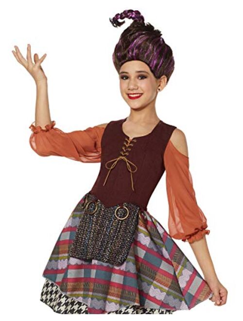 Spirit Halloween Tween Mary Sanderson Dress Hocus Pocus Costume | Officially Licensed