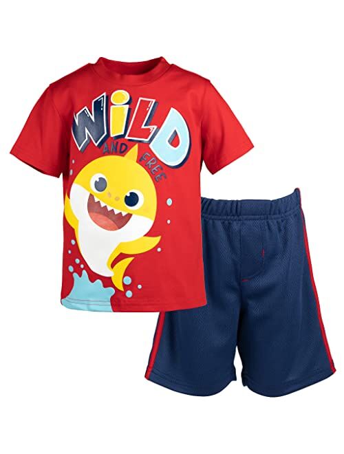 Pinkfong Baby Shark Short Sleeve T-Shirt & Shorts Set