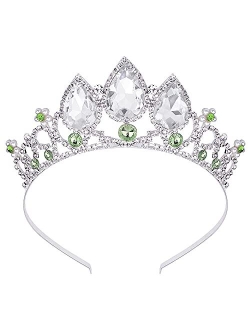 Tiaras for Girls, Didder Princess Crown and Tiaras for Little Girls Tiara, Princess Tiara Crystal Crown for Girls Birthday