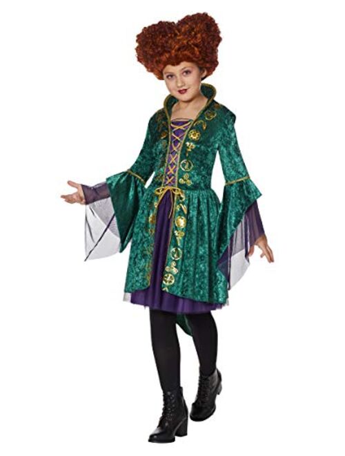 Spirit Halloween Tween Winifred Sanderson Hocus Pocus Costume, Multicolored