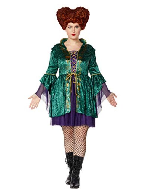 Spirit Halloween Spirit Adult Winifred Sanderson Halloween Hocus Pocus Costume Dress | OFFICIALLY LICENSED