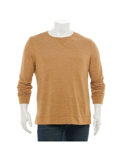 Big & Tall Sonoma Goods For Life Super Soft Double Knit Crewneck Tee