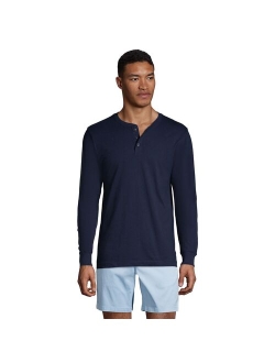 Big & Tall Lands' End Super-T Classic-Fit Henley