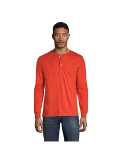 Big & Tall Lands' End Super-T Classic-Fit Henley