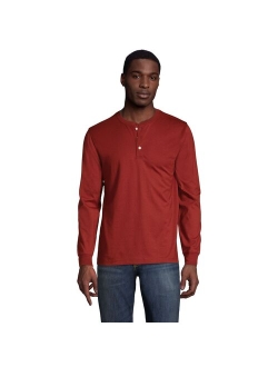 Big & Tall Lands' End Super-T Classic-Fit Henley