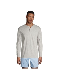 Big & Tall Lands' End Super-T Classic-Fit Henley