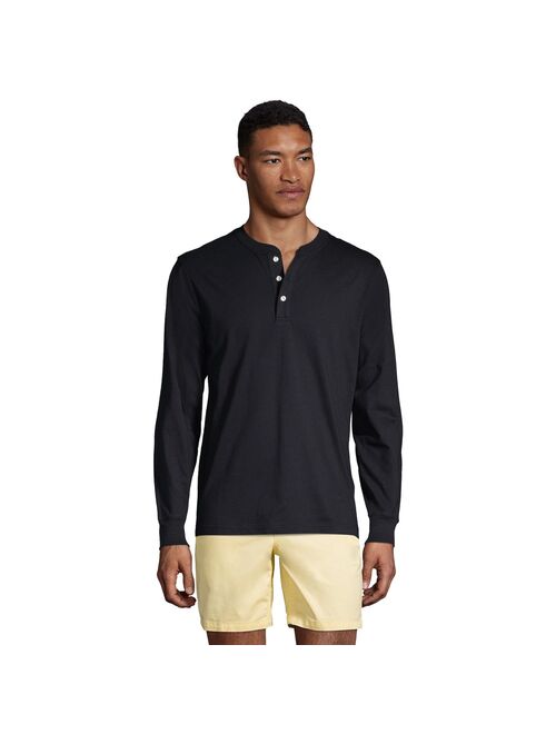 Big & Tall Lands' End Super-T Classic-Fit Henley