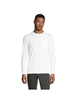 Big & Tall Lands' End Super-T Pocket Tee