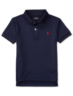 Toddler Boys Moisture-wicking Tech Jersey Polo Shirt